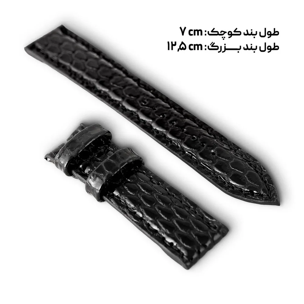 بند ساعت مدل اسپریت کد 076-MRV چرم یلسان — تصویر ۴