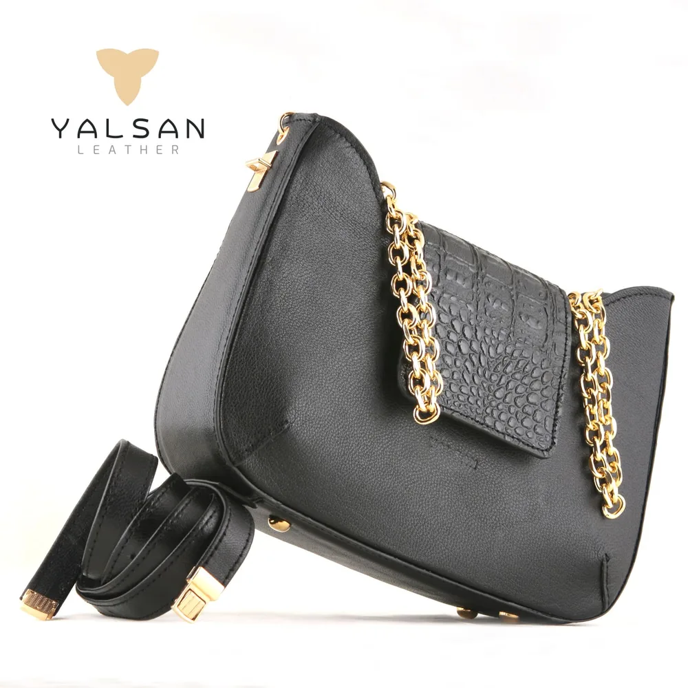 ست کیف و کفش زنانه مدل راشا کد 929-ABIGEL-GAN چرم یلسان — تصویر ۹