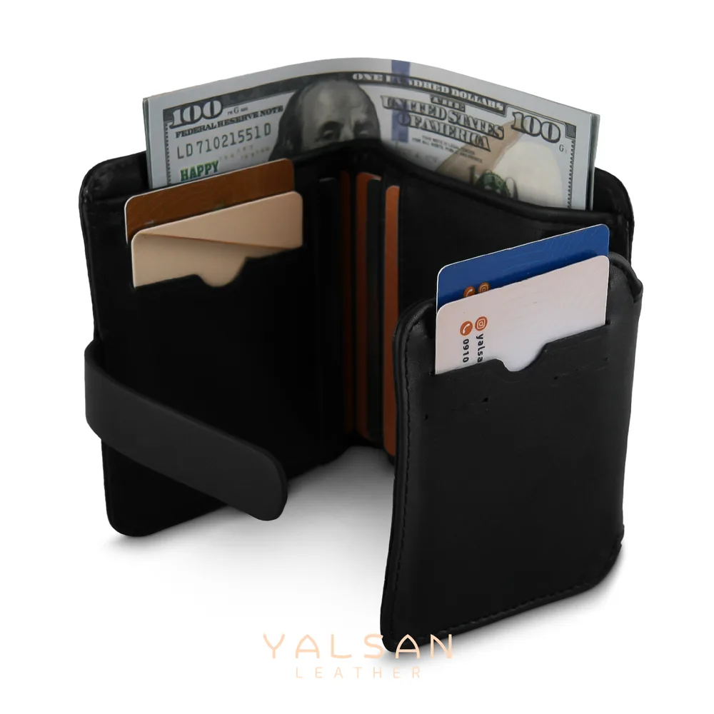 کیف پول مدل مارتین کد212-MC چرم یلسان — تصویر ۵