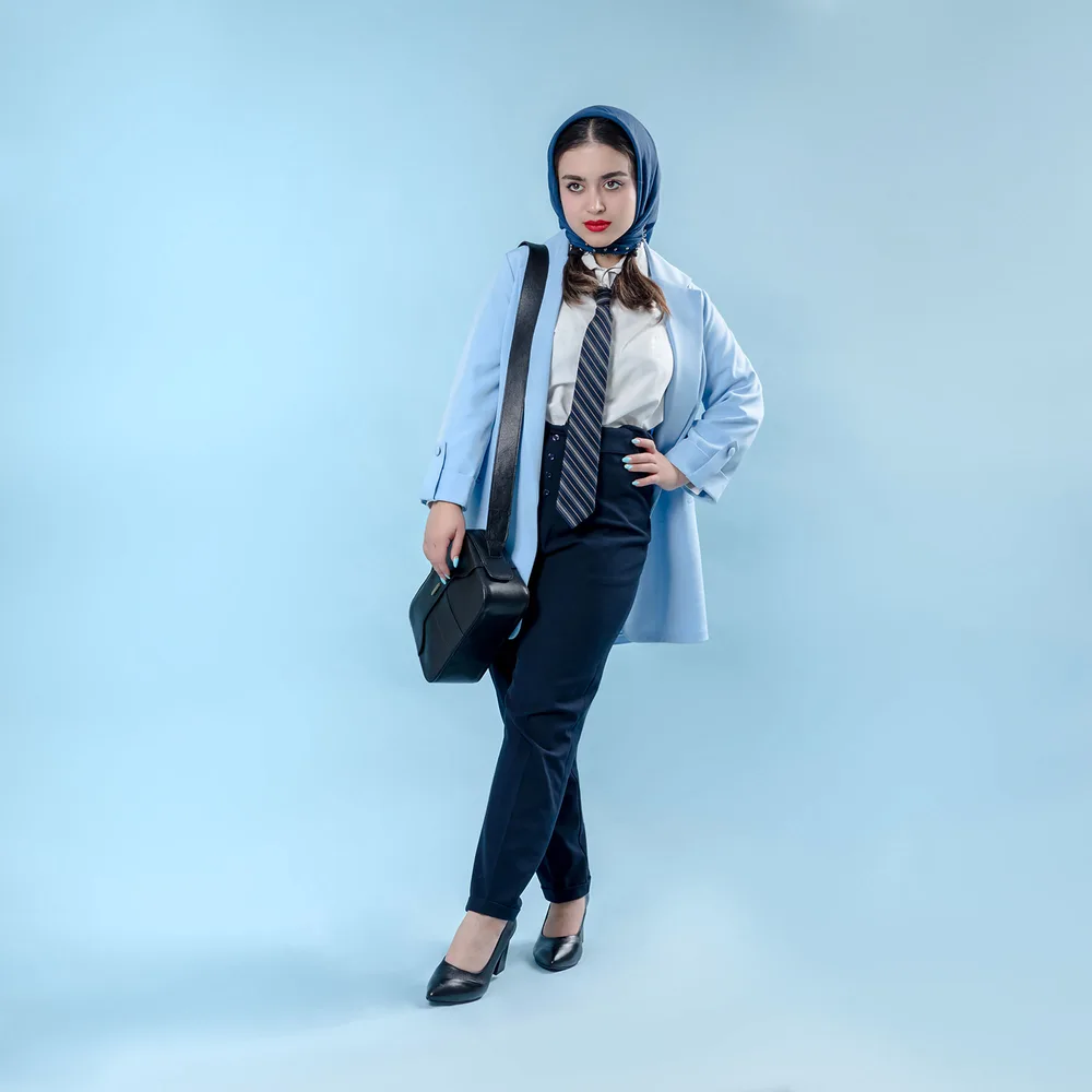 کیف دوشی زنانه مدل ایزابل کد 103-MC چرم یلسان — تصویر ۶