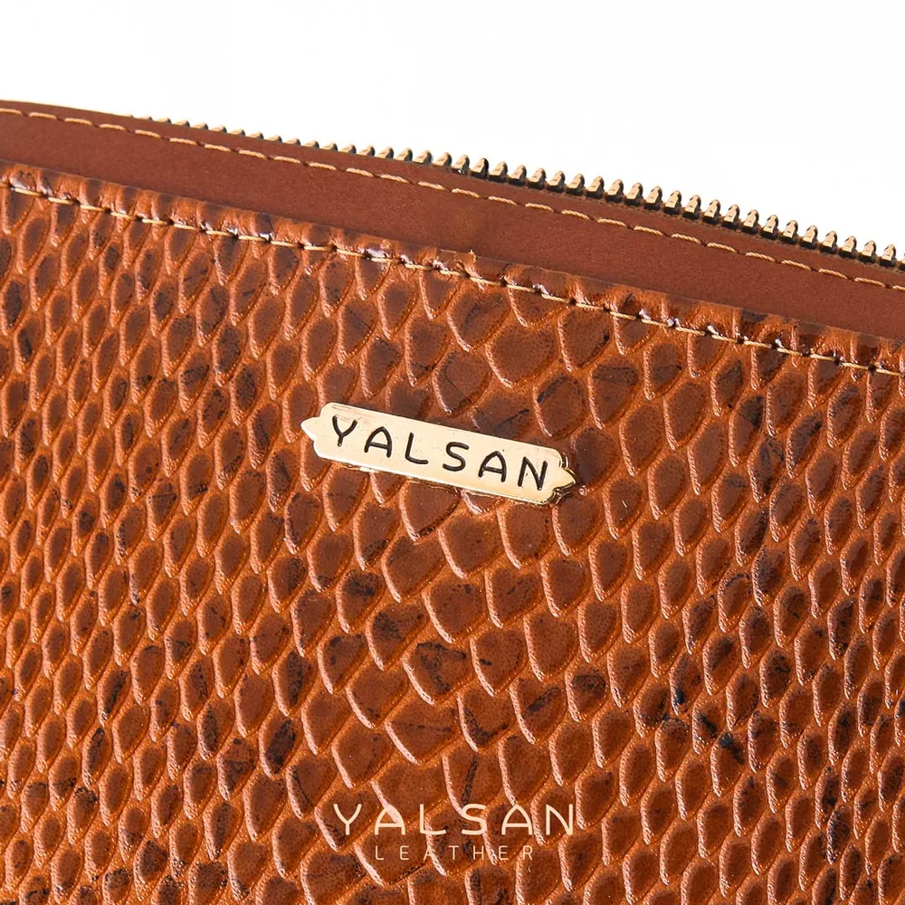 کیف پول زنانه مدل غزال کد 051-MRV چرم یلسان — تصویر ۹