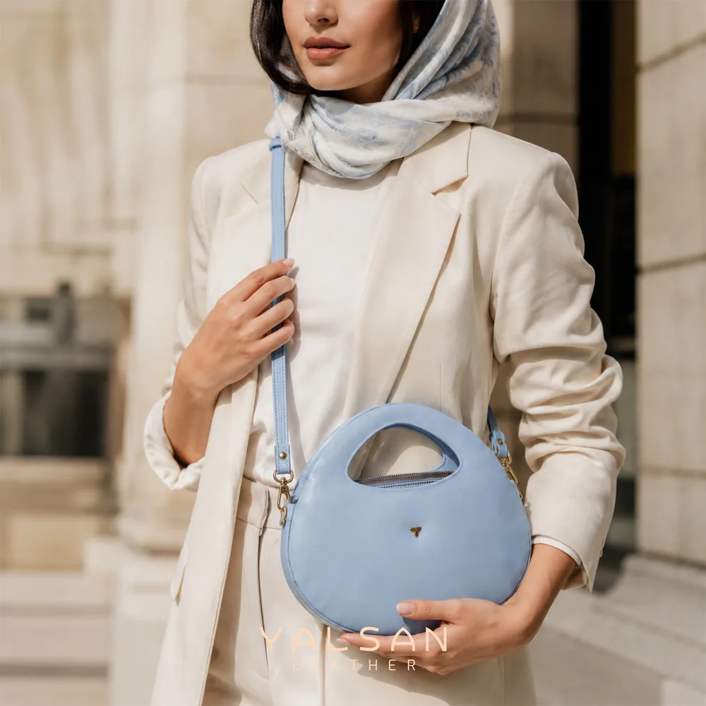 کیف دوشی زنانه مدل مونو کد 109- BS چرم یلسان — تصویر ۱۰