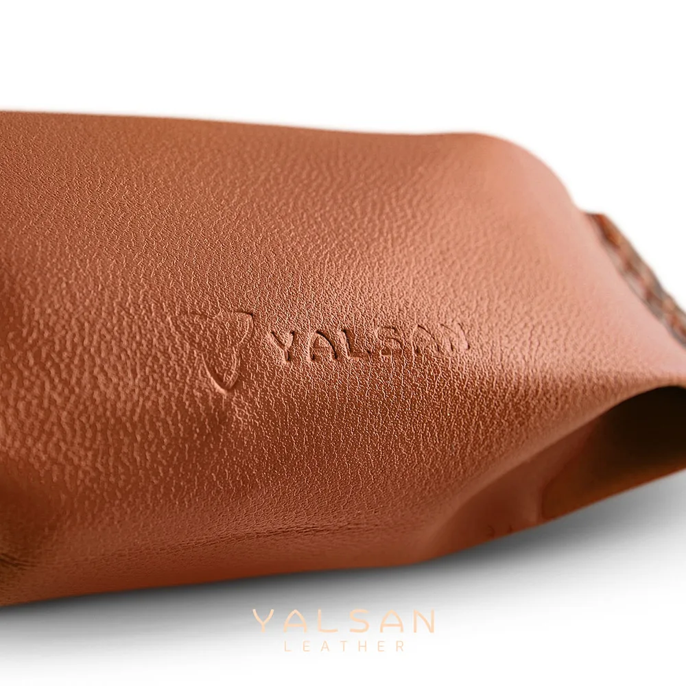 کیف آرایش زنانه مدل آرتمیس کد 141-MRV چرم یلسان — تصویر ۷