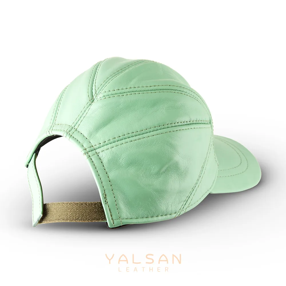 کلاه کپ مدل اسپیناس کد 097-GOS چرم یلسان — تصویر ۳
