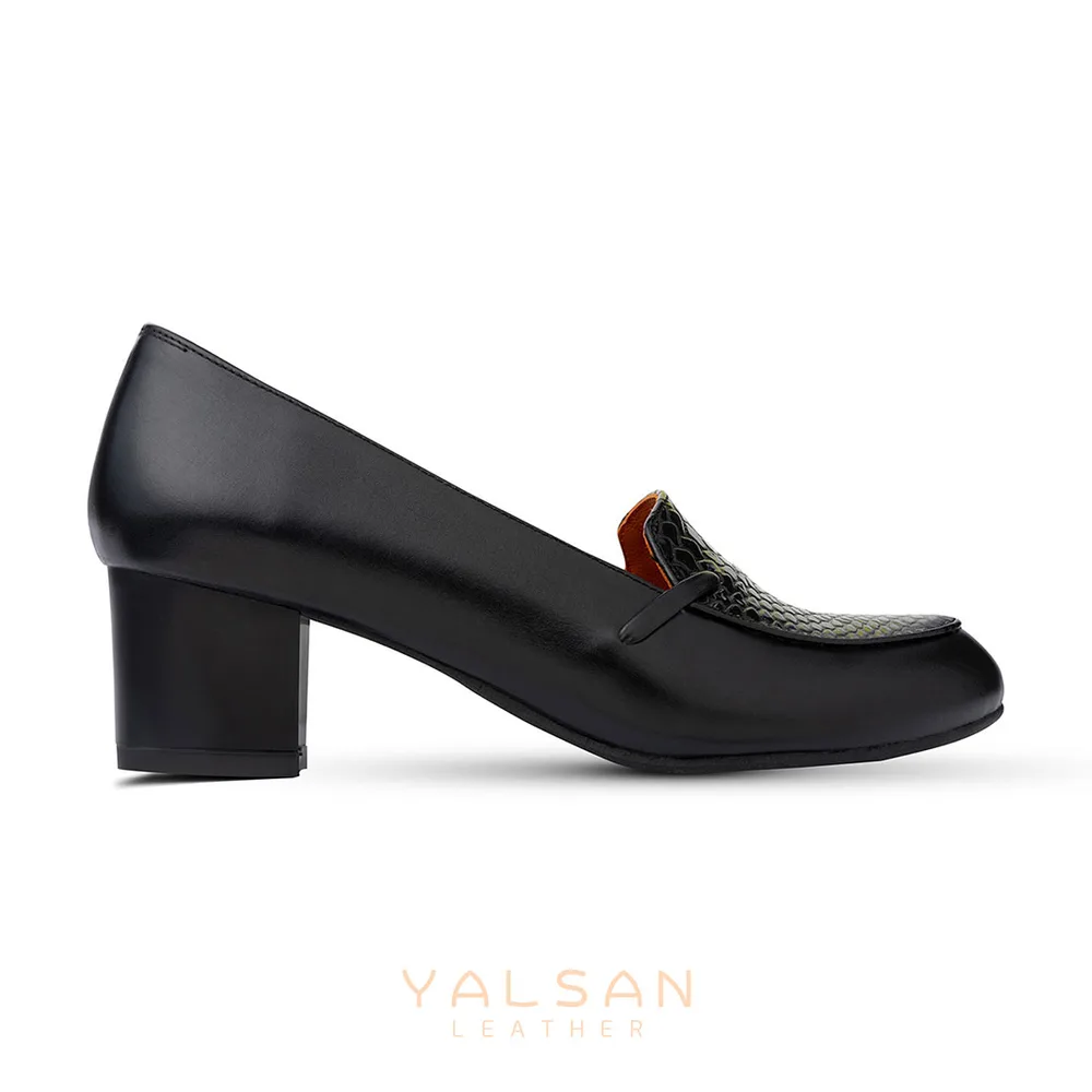 ست کیف و کفش زنانه مدل هیوار کد 915-KELARA-MRV چرم یلسان — تصویر ۵