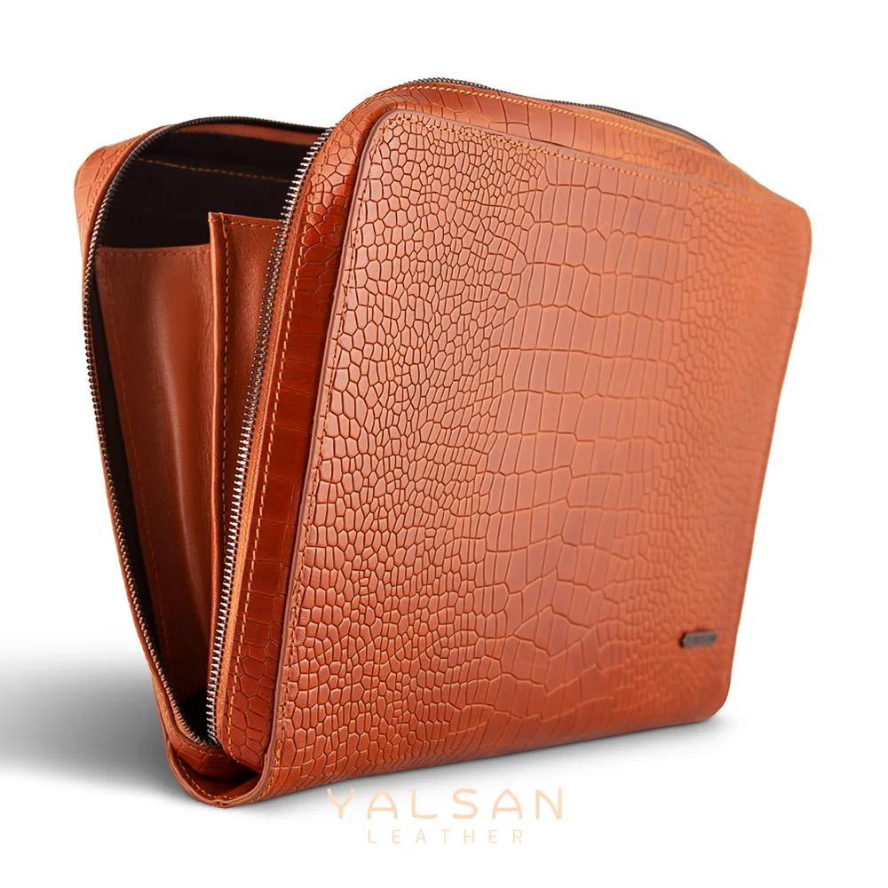 کیف اداری مدل کلاور کد 113-PRM چرم یلسان — تصویر ۹