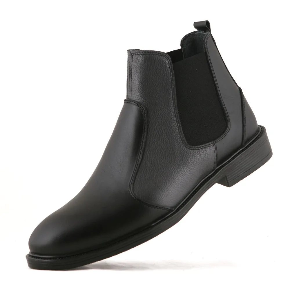 نیم بوت مردانه مدل آرکا کد 562-MC چرم یلسان — تصویر ۵