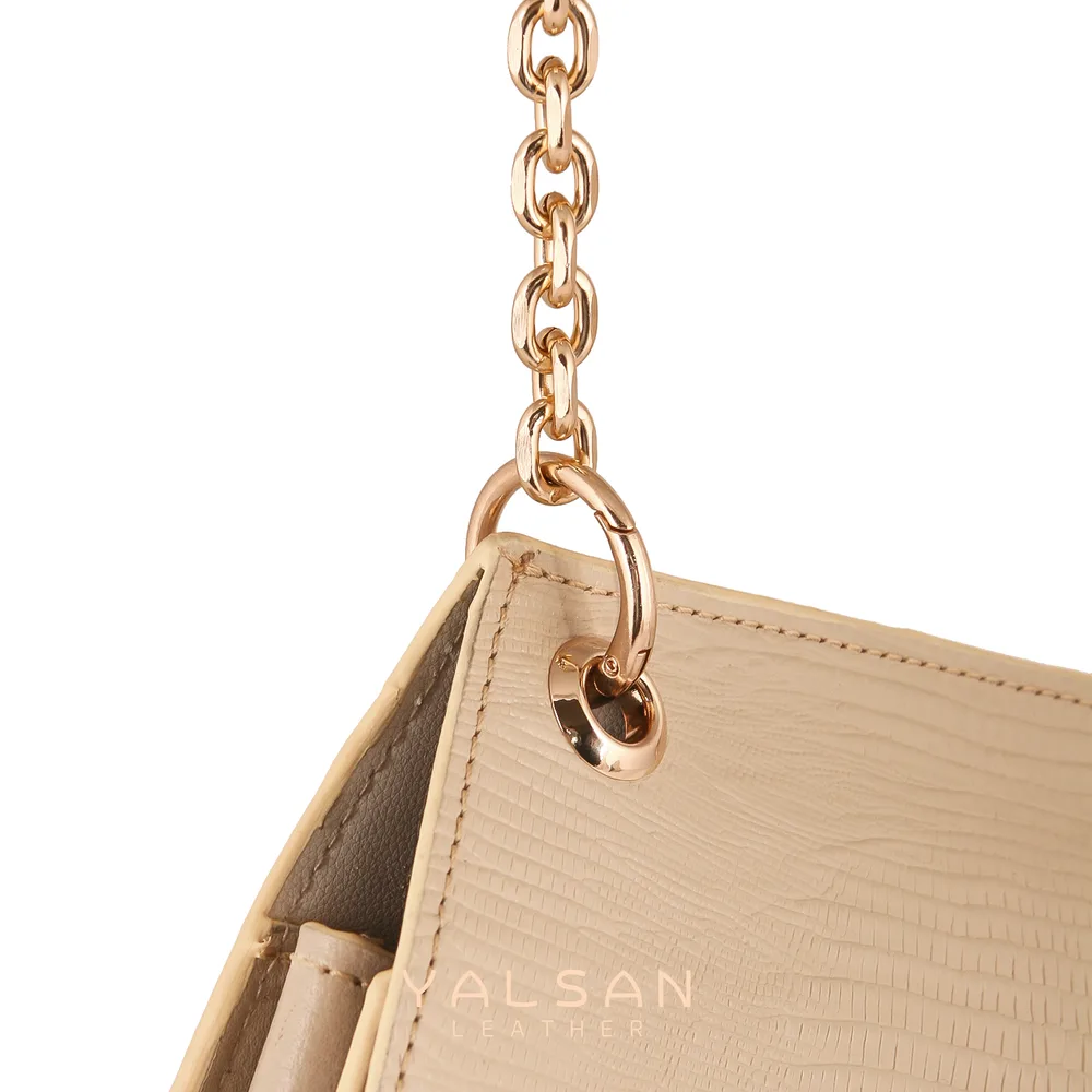 کیف دوشی و دستی زنانه مدل دلاریس کد 005-GL چرم یلسان — تصویر ۱۰