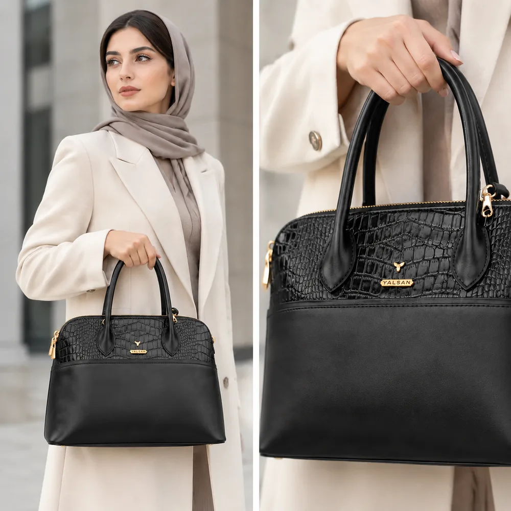 کیف دستی زنانه مدل دنیز کد 003-GC چرم یلسان — تصویر ۱۱