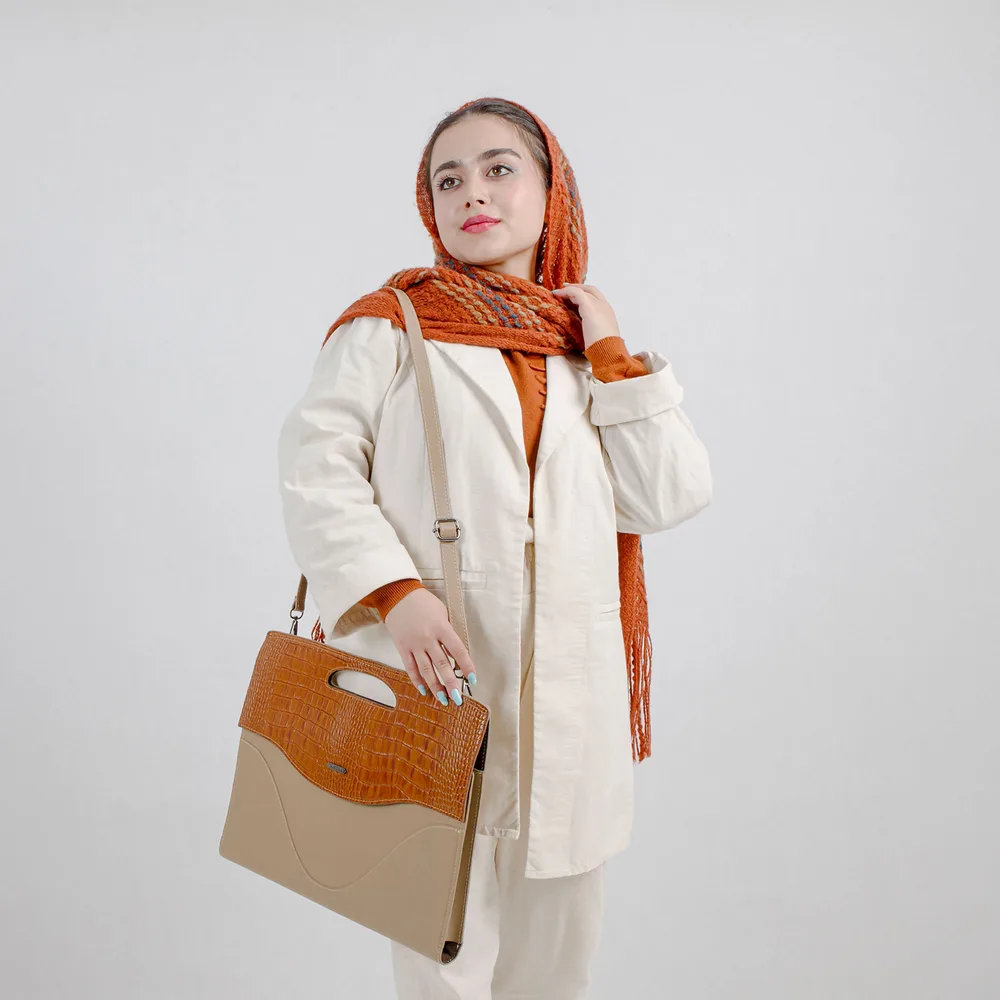 کیف اداری مدل ویلیام کد 112-GC چرم یلسان — تصویر ۷