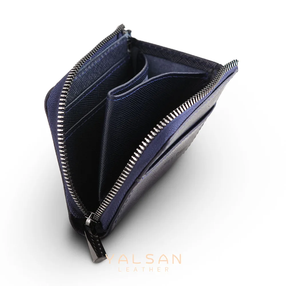 کیف پول چرم یلسان مدل رادین کد 080-HRM چرم یلسان — تصویر ۷