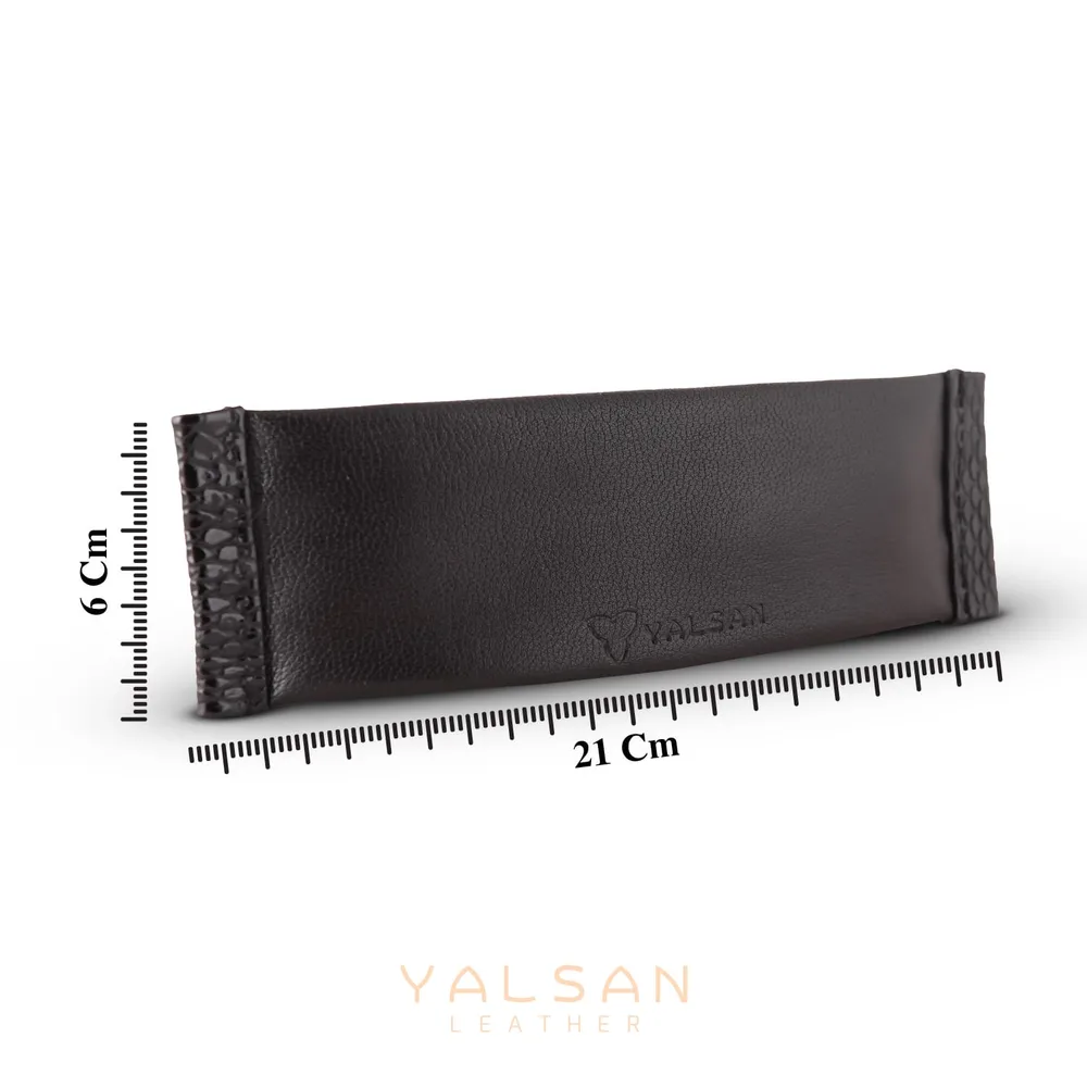 کیف آرایش زنانه مدل آرتمیس کد 141-MRV چرم یلسان — تصویر ۵