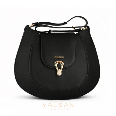 کیف دوشی زنانه مدل آوید کد 218-GN چرم یلسان