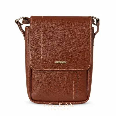 کیف دوشی مدل ماهان کد 010-GF چرم یلسان