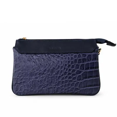 کیف دوشی زنانه چرم هشت پلاس مدل ۱۵۲۳ کد 113-8plus-GC چرم هشت پلاس
