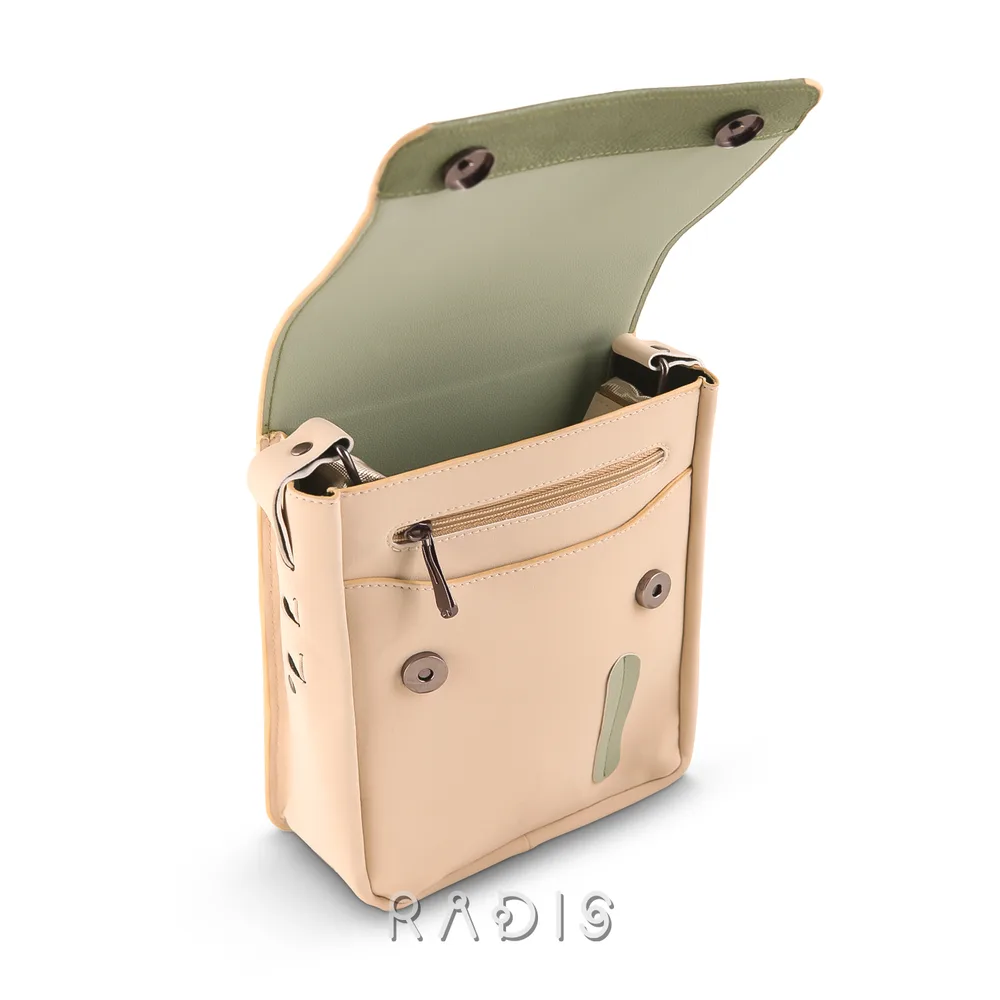 کیف دوشی مدل Mahan کد 010-M.MC چرم رادیس — تصویر ۶