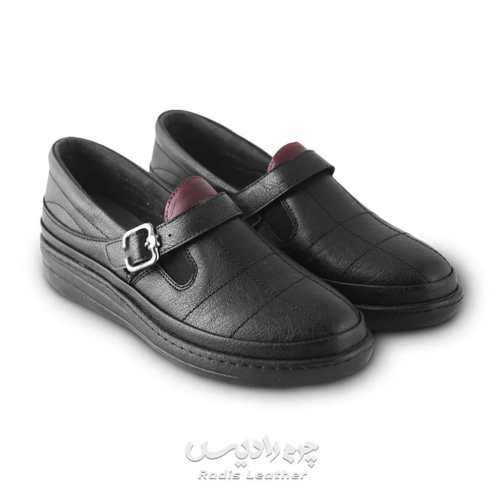 کفش روزمره زنانه مدل FLORA کد 658-M.MC چرم رادیس — تصویر ۳
