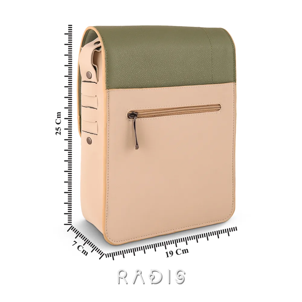 کیف دوشی مدل Mahan کد 010-M.MC چرم رادیس — تصویر ۸