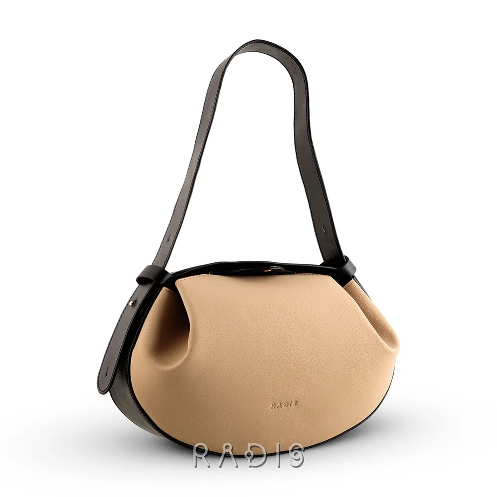 کیف دوشی و دستی زنانه مدل Airal کد 137-M.BS چرم رادیس — تصویر ۵