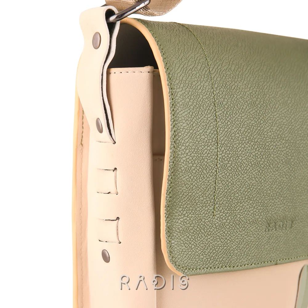 کیف دوشی مدل Mahan کد 010-M.MC چرم رادیس — تصویر ۲